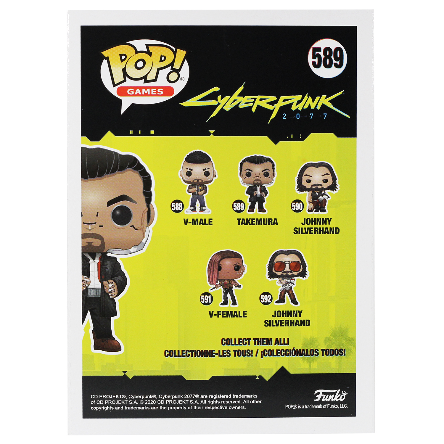 Фигурка Funko POP! Vinyl: Games: Cyberpunk 2077: Takemura 47160