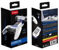 Зарядная станция PS5 Dual Charging Dock for Dual Sense White PG-P5003 iPega
