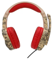 Наушники PS5/PS4/XB Series/Switch/PC Gaming Headset with microphone Military PG-R005 iPega