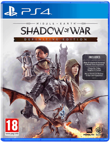 Средиземье: Тени войны (Middle-earth: Shadow of War) Definitive Edition ENG[PLAYSTATION 4]