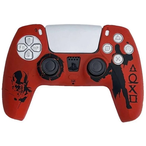 Чехол защитный PS5 Silicone Case for Controller God of War Ragnarok (red)[АКСЕССУАРЫ]