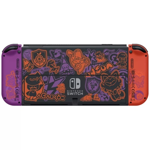 Nintendo Switch OLED Pokemon Skarlet and Violet Edition (Ч) [Б.У NINTENDO SWITCH]